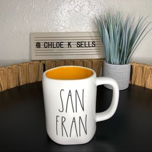 Rae Dunn Double Sided San Fran Mug.